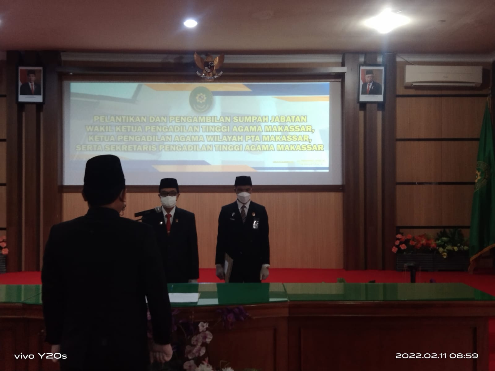 Pelantikan Sek PTA Makassar 1