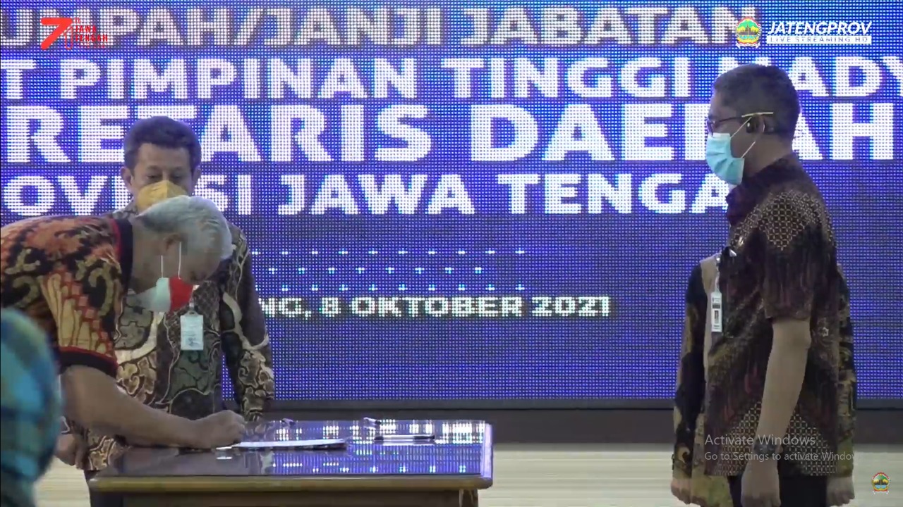 Pelantikan Sekda 1